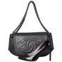 Chanel Half Moon Flap Bag Shoe