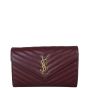 Saint Laurent Envelope Chain Wallet Front