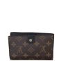 Louis Vuitton Pallas Compact Wallet Monogram Noir Back