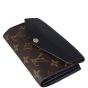 Louis Vuitton Pallas Compact Wallet Monogram Noir Corner Distance