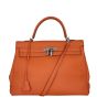 Hermes Kelly 35 Retourne Clemence Front With Strap