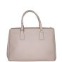 Prada Saffiano Lux Galleria Double Zip Tote Medium Back
