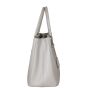 Prada Saffiano Lux Tote Medium (light grey) Side