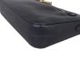 Prada Saffiano Zip Crossbody Bag Corner Close Up