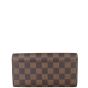 Louis Vuitton Sarah Wallet Damier Ebene Back