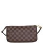 Louis Vuitton Pochette Accessories Damier Ebene Front