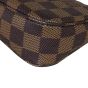 Louis Vuitton Pochette Accessories Damier Ebene Corner Close Up