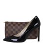 Louis Vuitton Pochette Accessories Damier Ebene Shoe