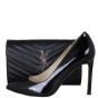 Saint Laurent Cassandre Chain Wallet Shoe