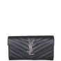 Saint Laurent Cassandre Large Flap Wallet Front