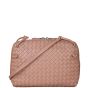Bottega Veneta Intrecciato Nodini Crossbody Front With Strap