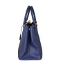 Prada Saffiano Lux Double Zip Tote Medium Side