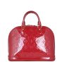Louis Vuitton Alma PM Monogram Vernis (Rose Indian deep pink) Back