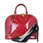 Louis Vuitton Alma PM Monogram Vernis (Rose Indian deep pink) Shoe