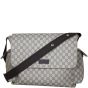 Gucci GG Supreme Diaper Bag Front With Strap