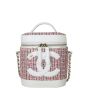 Chanel CC Tweed Vanity Case Front