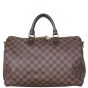 Louis Vuitton Speedy 35 Bandouliere Damier Ebene Front