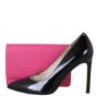 Prada Saffiano Wallet on Strap Shoe
