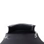 Saint Laurent Sunset Chain Wallet Lizard Embossed Whole Interior