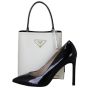 Prada Panier Saffiano Cuir Small Tote Shoe