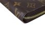 Louis Vuitton Zippy Wallet Monogram Corner Closeup