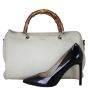 Gucci Bamboo Boston Bag Shoe