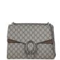 Gucci Dionysus GG Supreme Medium Shoulder Bag Front With Chain