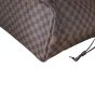 Louis Vuitton Neverfull MM Damier Ebene Corner Close Up