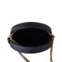 Saint Laurent Vinyle Round Camera Bag Whole Interior