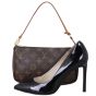 Louis Vuitton Pochette Accessories Monogram Shoe