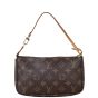 Louis Vuitton Pochette Accessoires Monogram with Long Strap Back