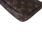 Louis Vuitton Pochette Accessoires Monogram with Long Strap Corner Close Up