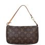 Louis Vuitton Pochette Accessoires Monogram with Long Strap Front