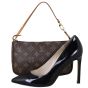 Louis Vuitton Pochette Accessoires Monogram with Long Strap Shoe