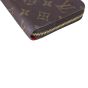 Louis Vuitton Zippy Wallet Monogram Corner Close Up