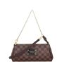 Louis Vuitton Eva Pochette Damier Ebene Front With Strap