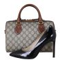 Gucci GG Supreme Medium Boston Bag Shoe