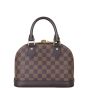 Louis Vuitton Alma BB Damier Ebene Back