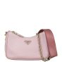 Prada Re-edition 2005 Saffiano Shoulder Bag Front With Strap
