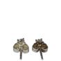 Tiffany & Co Solitaire Platinum Diamond Earrings