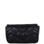 Gucci GG Marmont Matelasse Super Mini Shoulder Bag Back