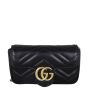 Gucci GG Marmont Matelasse Super Mini Shoulder Bag Front