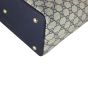 Gucci GG Supreme Foldover Tote Corner Close Up