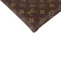 Louis Vuitton Tuileries Pochette Monogram Corner Close Up