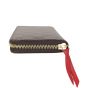 Louis Vuitton Clemence Wallet Damier Ebene Side