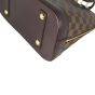 Louis Vuitton Alma PM Damier Ebene with Strap Corner Close Up