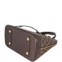 Louis Vuitton Alma PM Damier Ebene with Strap Corner Distance