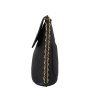 Chanel Quilted Hobo Bag Small Side
