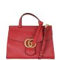 Gucci GG Marmont Top Handle Bag Small Front With Strap