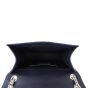 Saint Laurent Monogram Mix Matelasse Envelope Chain Bag Medium Whole Interior
